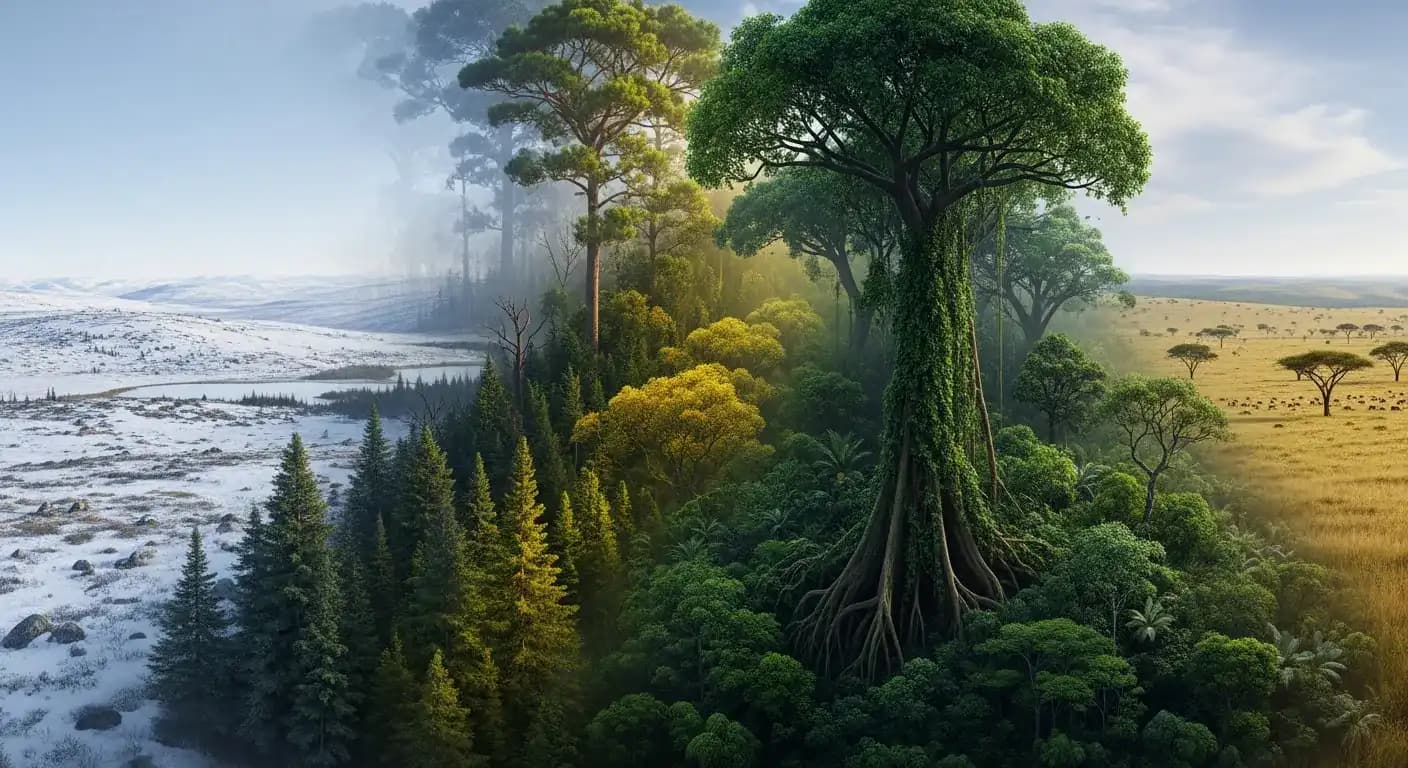 Biome : définition, types et répartition planétaire