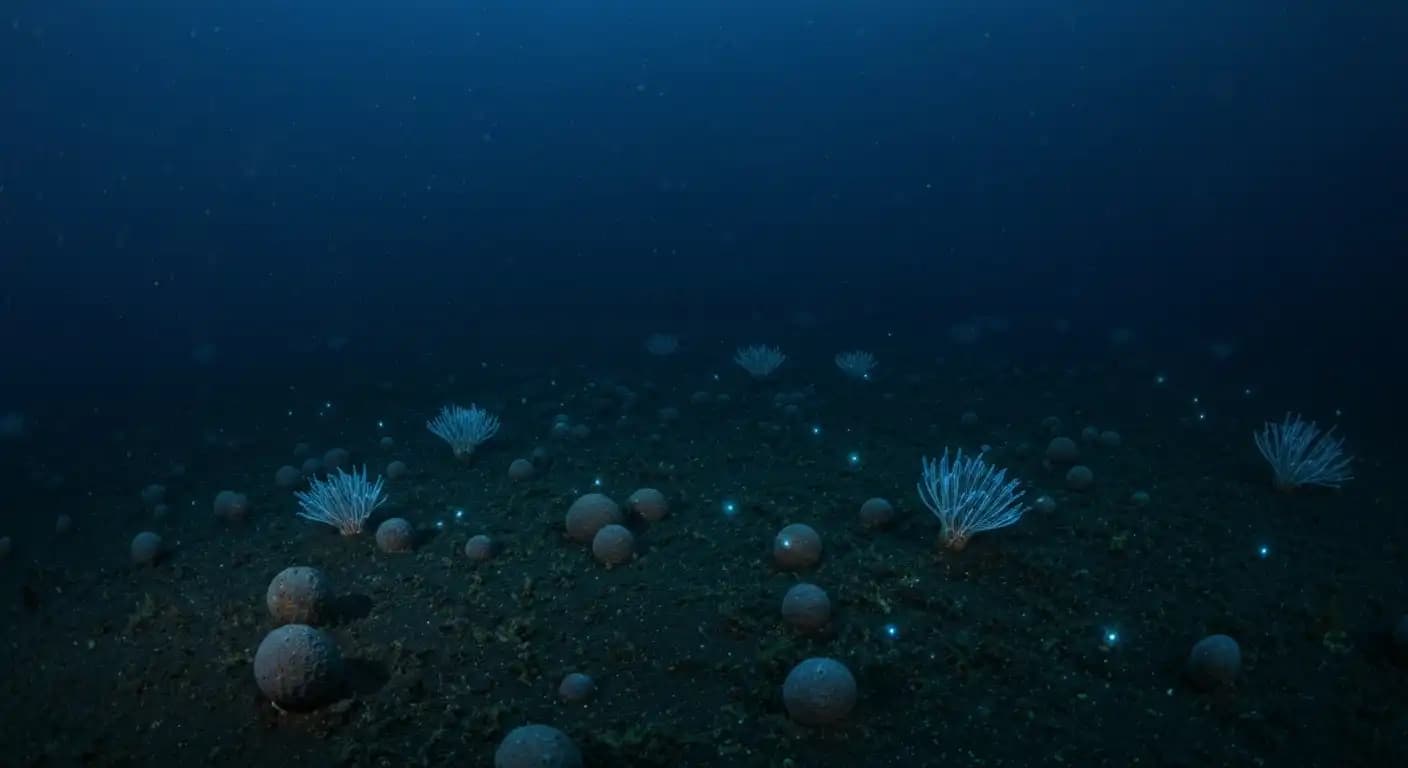 Extraction minière en eaux profondes