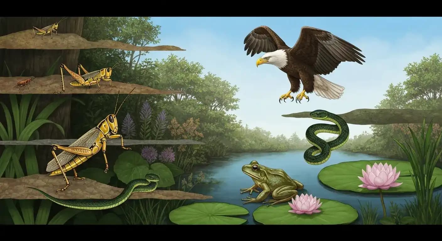 Niveaux trophiques : définition et pyramide alimentaire