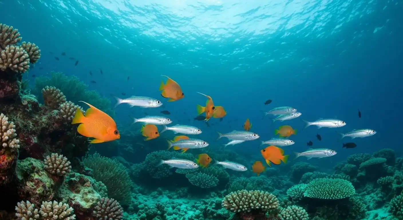 Récif corallien : écosystème menacé des mers tropicales